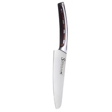 Uitility SOWOLL Marca Nueva Llegada de 5 Pulgadas Cuchillo de Cocina de Alta Calidad 4cr14mov Resina de Fibra de Hoja de Acero Inoxidable Cuchillo De Mango