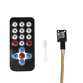 

1Pc Gadgets New Infrared IR Wireless Remote Control Module Kits for Arduino Electronic Components Durable High Quality