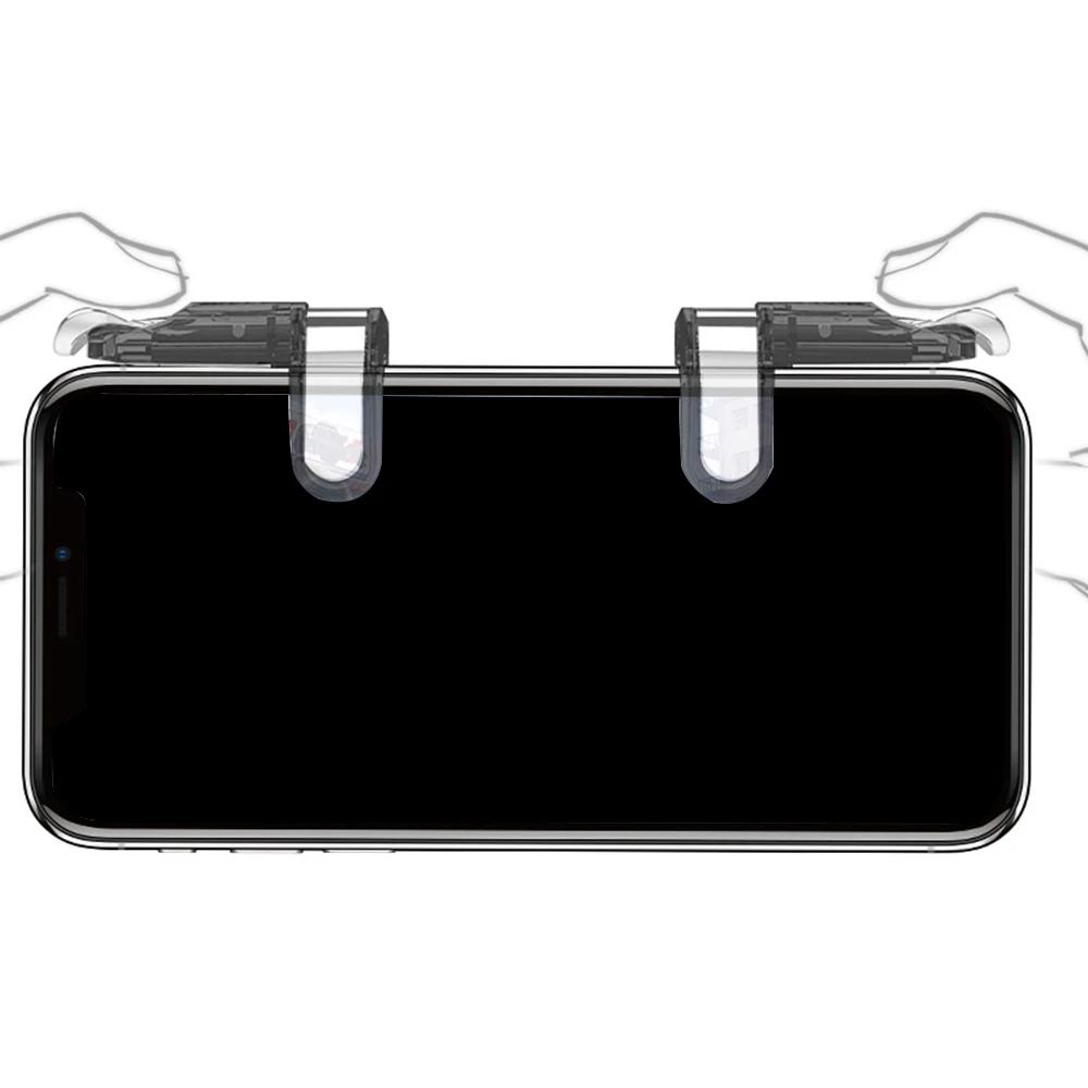Кнопка огня геймпад игровой контроллер телефон игра для iPhone Android PUBG Чувствительная металлическая кнопка пуска L1R1 шутер Aim джойстики