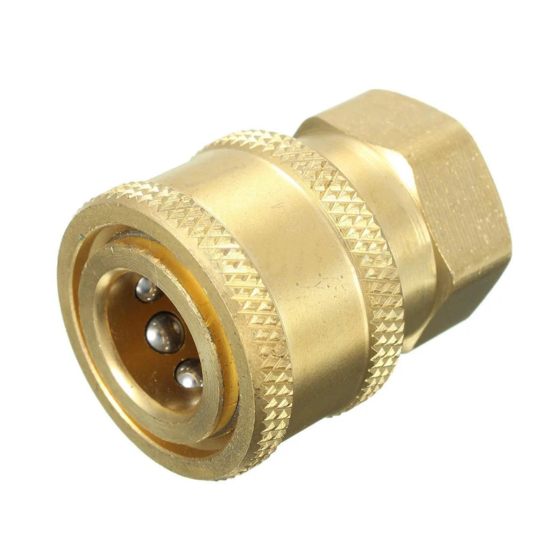 JX-LCLYL 1/4'' Quick Release Pressure Washer Hose Connector Adaptor To BSP1/4 Female