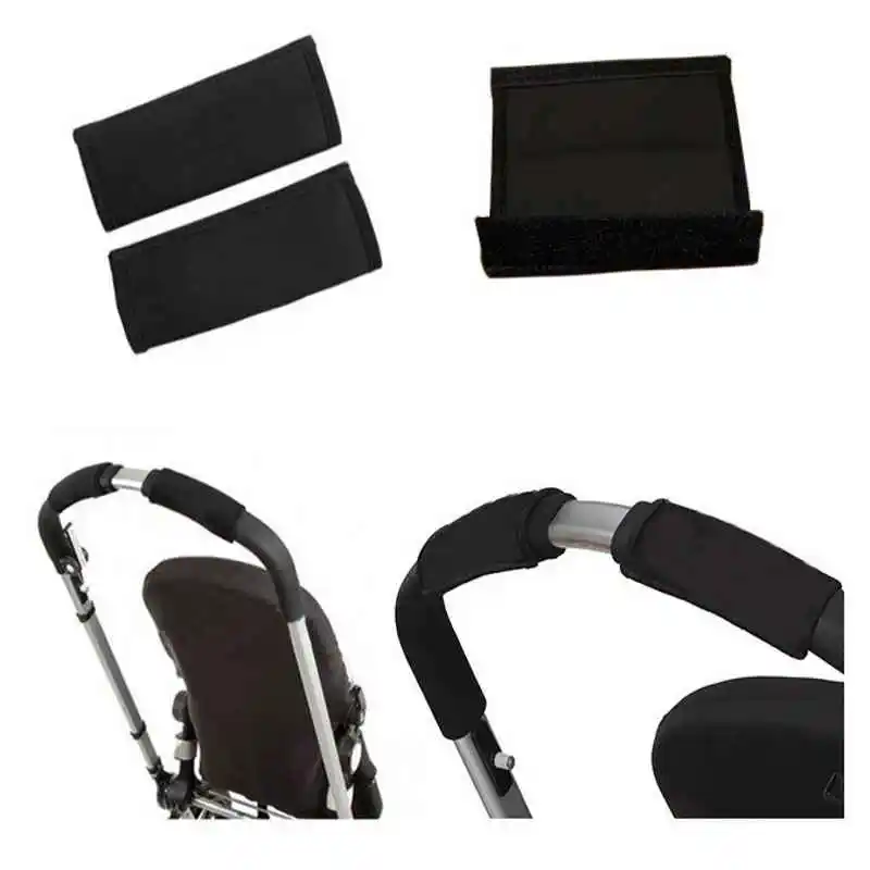 2Pcs Baby Stroller Accessories Covers Handle Wheelchairs Stroller