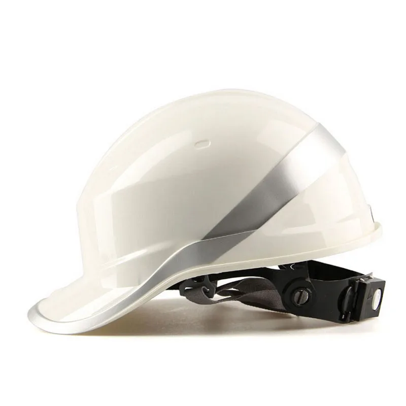 New Safety Helmet Hard Hat Work Cap ABS lnsulation Material With Phosphor Stripe Construction Site Insulating Protect Helmets