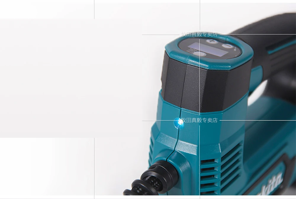 Япония Makita MP100DZ перезаряжаемый воздушный насос литиевая батарея воздушный компрессор для автомобиля шиномонтажный насос 12 В CXT 121PSI 830KPa 65 мм