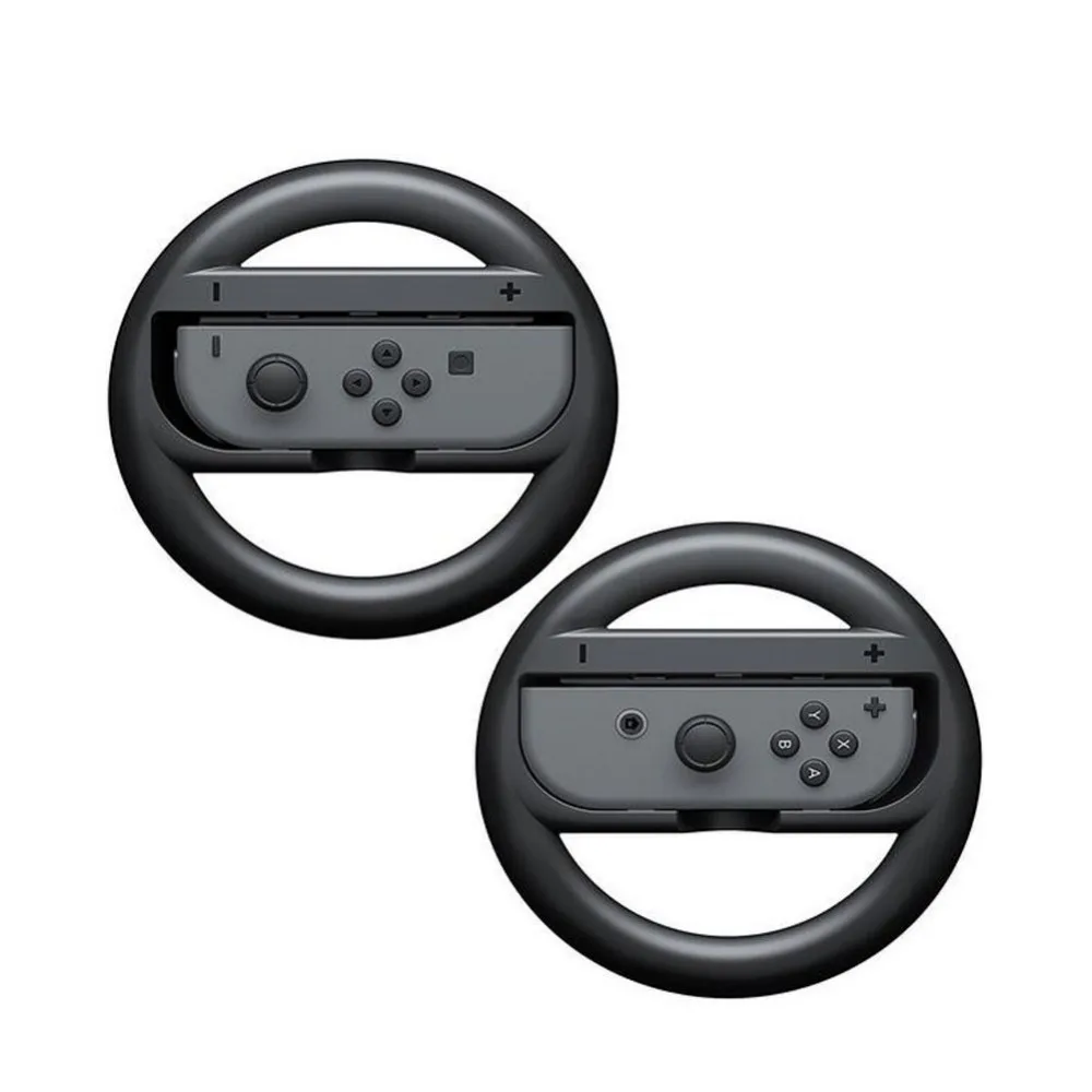 MarioKart 8 Deluxe 2 pcs NS Accessories Joy-Con Controller Joystick Grip Racing Game Steering Wheel Gamepad for Nintend Switch