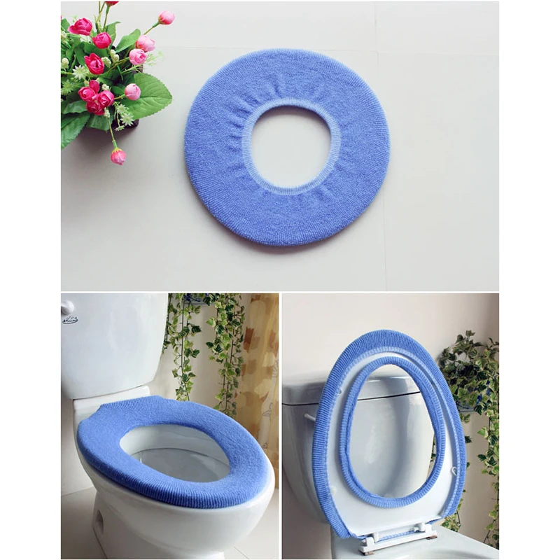 Warmer Toilet Seat Cover for Bathroom Products Pedestal Pan Cushion