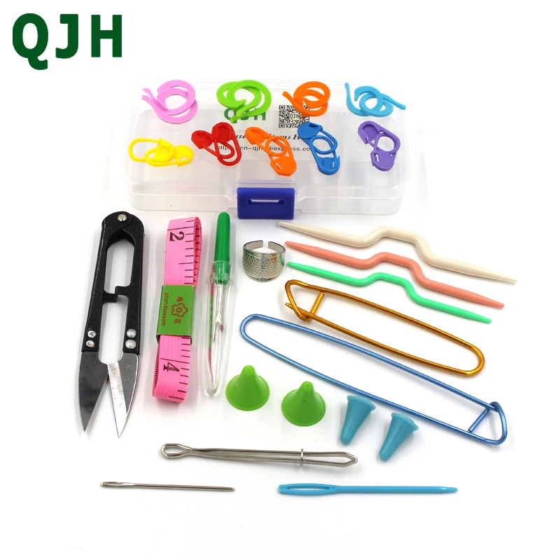 Набор инструментов для шитья и вязания 35 шт.|sewing set|knitting rulerbox needle |