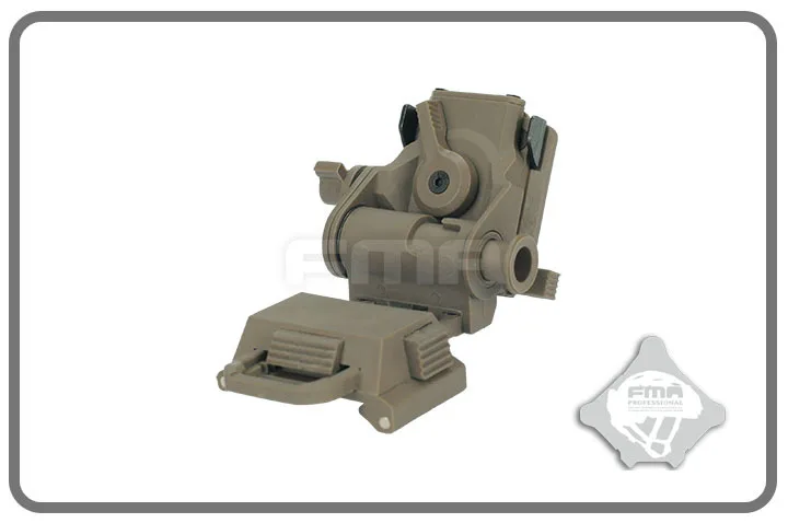 FMA L4G24 NVG крепление шлем аксессуары TB1012-BK/Пейнтбол де Тан/черный пластик шлем Крепление nvg светильник - Цвет: DE