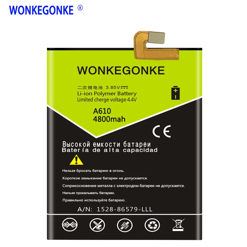 

WONKEGONKE 466380PLV 466380PVL Battery For ZTE BLADE A610 A610C A610T BA610C BA610T Batteries Bateria