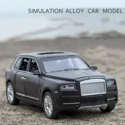 Для Rolls Royce Curry South Metal SUV модель звук свет тянуть назад автомобиль 6 открытых дверей игрушка автомобиль авто Moblie скоростные колеса игрушка