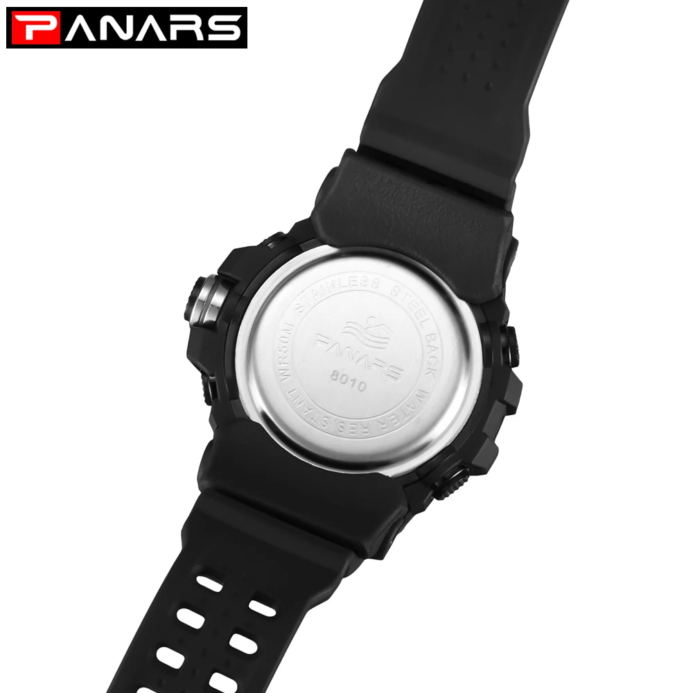 Panars Men Army Digital Watch Waterproof Mens Watch Reloj Led Digital Sports Wristwatch Male Gift Analog Automatic Watches Male