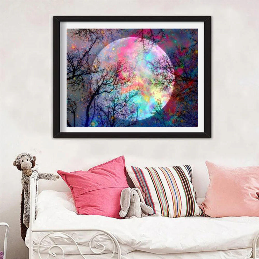 Huacan-Diamond-Painting-Full-Square-Drill-Scenic-Diamond-Embroidery-Rhinestones-Home