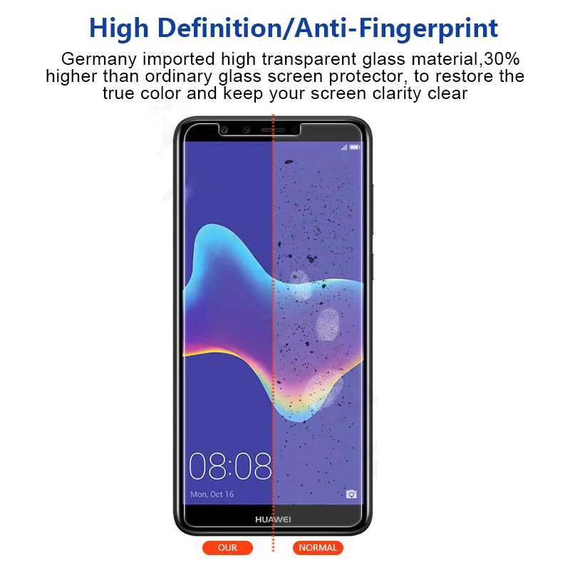 For-Huawei-Y6-Prime-2018-glass-on-for-Huawei-Y9-2018-protective-glass-Y-3-5