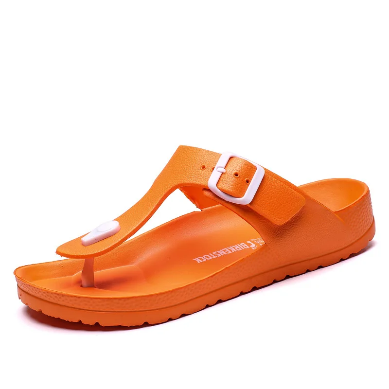 

2019 New Casual Herringbone Men Slippers non-slip EVA Outdoor Beach Sandals Men Shoes high Quality Cool trend Pinch Slippers Men