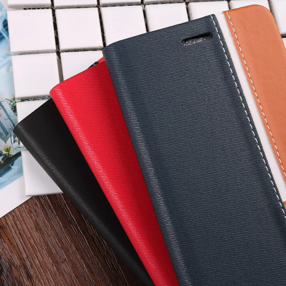 Для Asus Zenfone 4 Max ZC554KL Folio Flip Wallet кожаный чехол с отделением для карт и функция подставки 5,5 ''Pretective Case