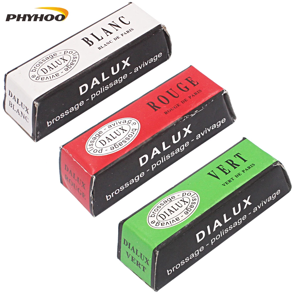 3PCS Jeweller Green Polishing Wax Buffing Compound