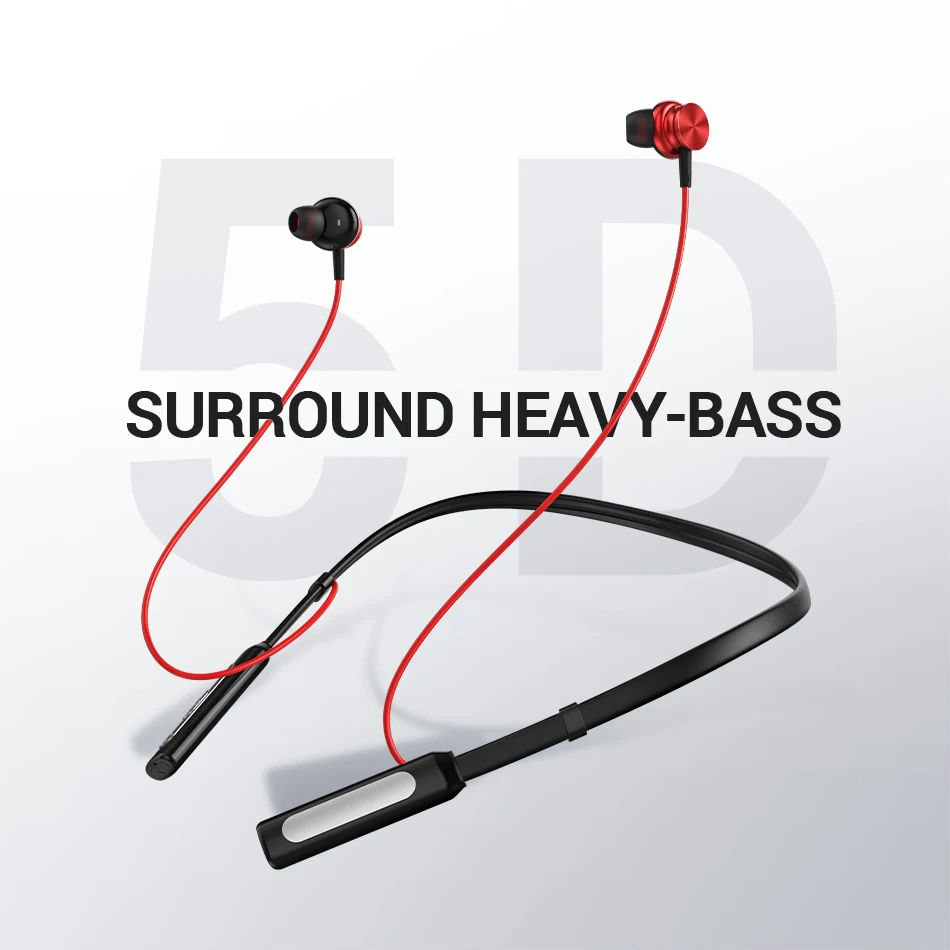 

Bluetooth Earphone Built-in Mic Wireless Neckband Sport Headphone Long standby for phone wireless earbuds for xiaomi huawei