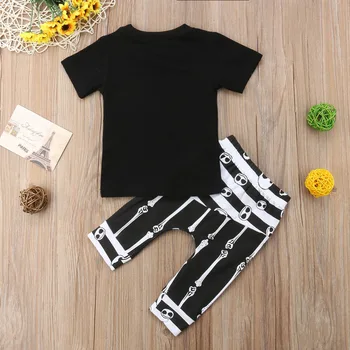 Skull T-Shirt \u0026 Skeleton Pants Set 