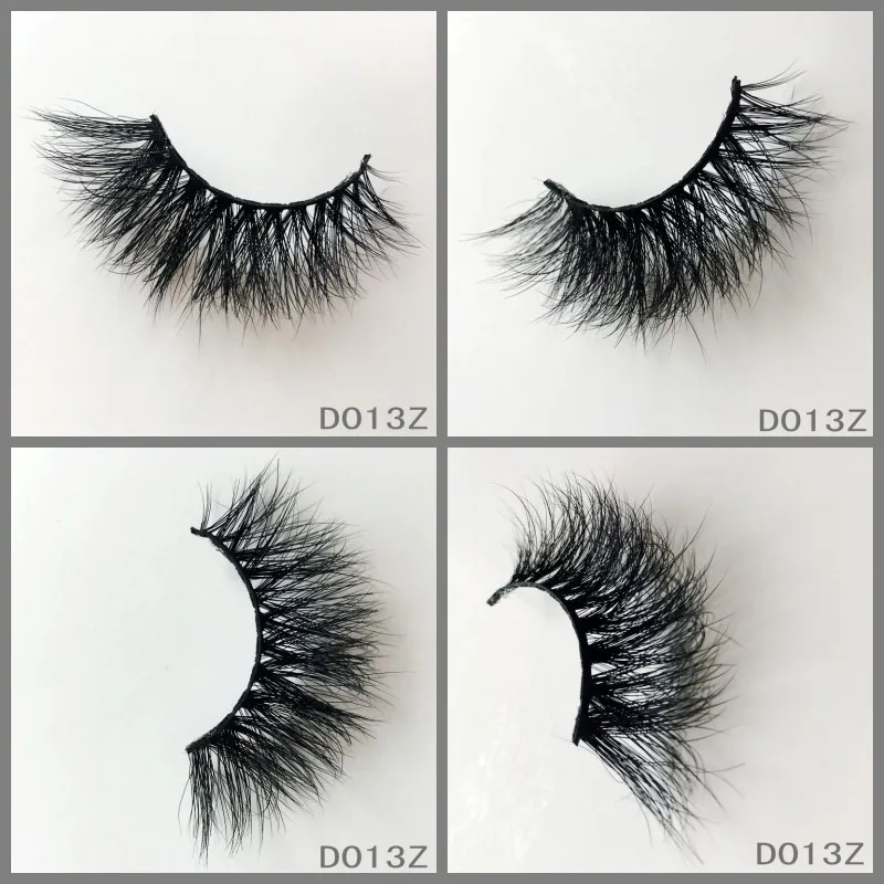 Frete Grátis - Lote Cílios Vison Naturais Pestanas Falsas Falso Eye Lashes Maquiagem Longo 3d Extensão Ups 300 Par 15 Cílios postiços