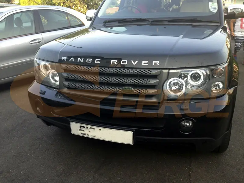 Для Land Rover RANGE ROVER Vogue 2006 2007 2008 2009 ксенон отличное ультра-яркая подсветка с холодным катодом(CCFL) Ангельские глазки комплект