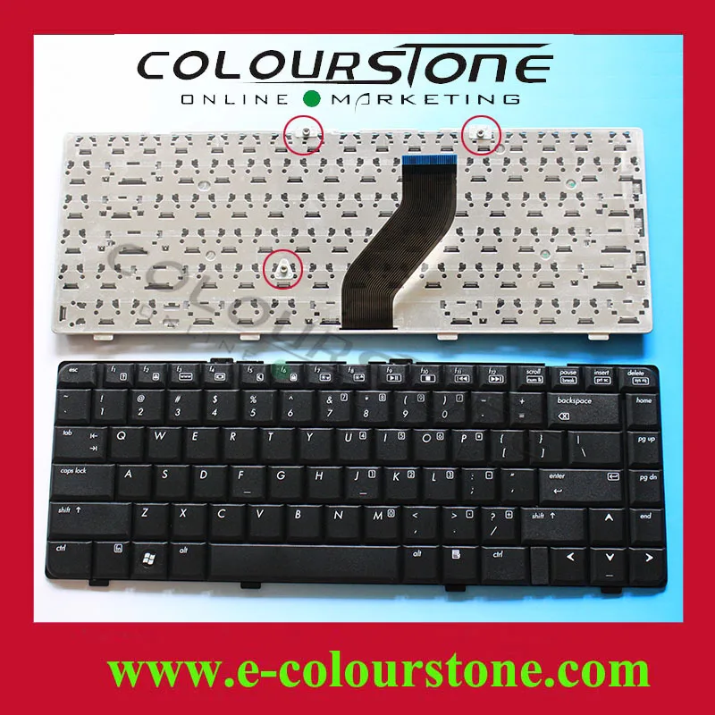 Black Colour Laptop Keyboard for hp DV6000 DV6200 DV6300 DV6400 DV6500 DV6700 DV6800 dv6900