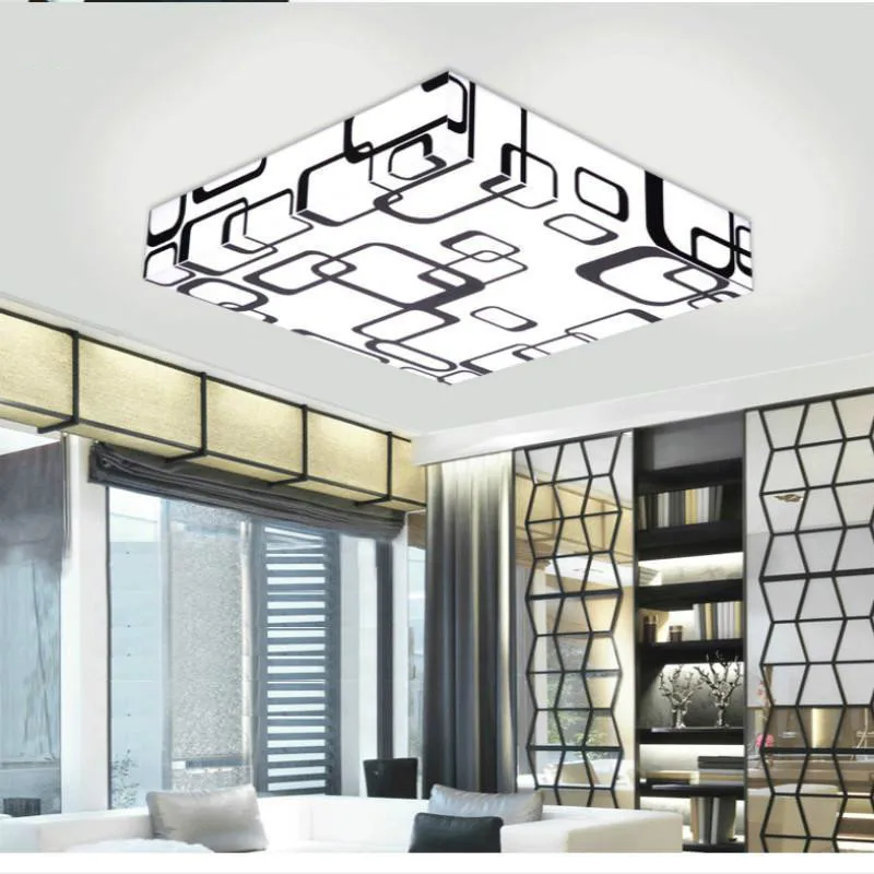 

48cm 36w Luminaria Ceiling Lights Led For Home Crystal Lamp Light Fixtures Modern Ceiling Light Tiffanylampe Children Room Lamps