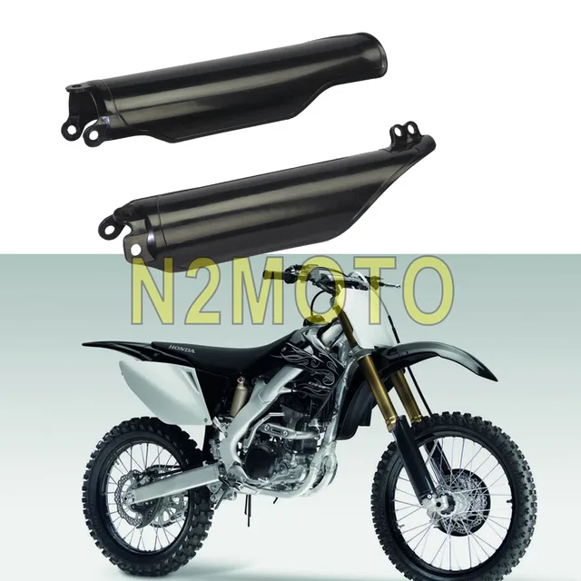 Plastic Fork Protection Guard for HONDA CRF250R CRF450R 2004 2014