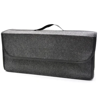 

Car Felt Storage Box Trunk Bag Vehicle Tool Box Multi-use Tools Organizer Bag Carpet Folding Automobiles Back Seat Organizer