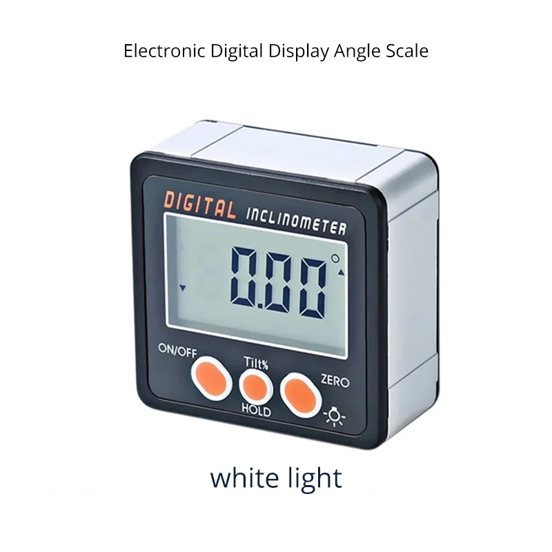 Электронный транспортир Цифровой Инклинометр 0-360 градусов цифровая коническая коробка измеритель углов магнитное основание измерительные инструменты