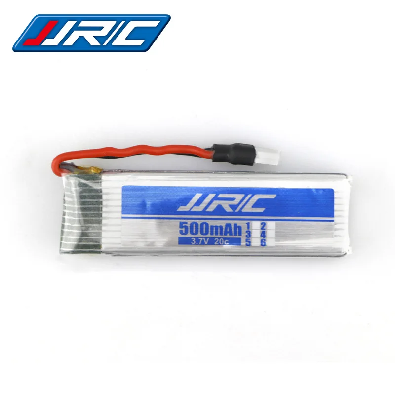 Original JJR/C 3.7V 500mAh 20C LiPo Battery for JJR/C JJRC H37 RC Quadcopter Drone Replacement
