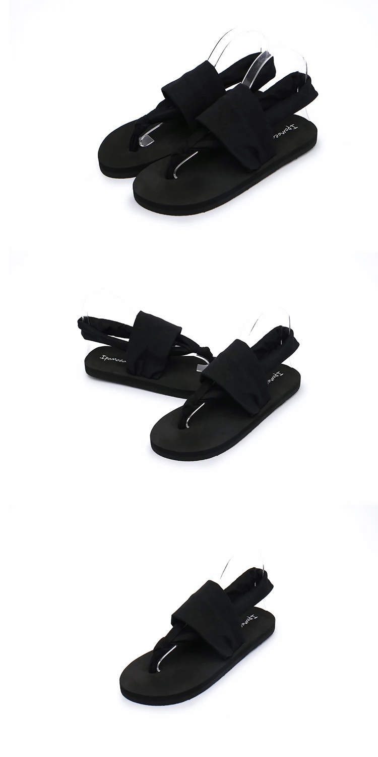 Г. Женские сандалии в богемном стиле сандалии на плоской подошве Mujer, летние модные сандалии пляжная обувь универсальная женская обувь, размер 35-39