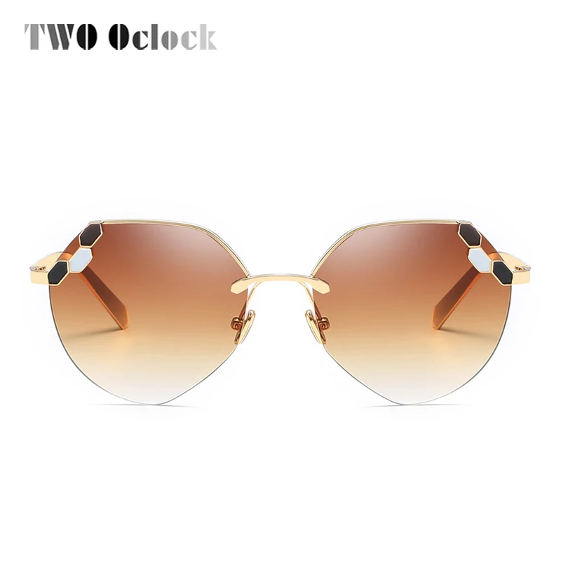 TWO Oclock Elegant Ladies Sunglass Brand Designer Sunglasses Women