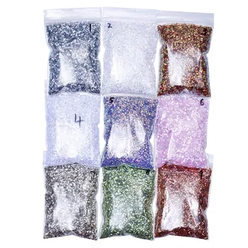 

1pcs Nail Sequins Paillette 50g/bag Triangle Holo Sequin PA37 UV Gel Manicure Paillette Flake Sequin 9 Color For Nails Art Decor