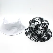 Новая женская панама шляпа Кепка мужская плоская женская шляпа от солнца Мужская Цветочная летняя Складная двухсторонняя Панама Bob пляжная Chapeau