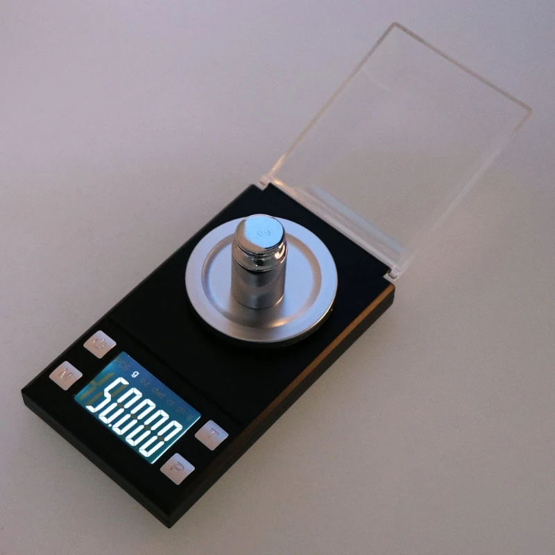 Превосходные 50 г/100 г Электронные весы lcd Цифровые 0,001 г портативные миллиграммовые ювелирные весы
