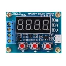 ZB2L3 Li-ion Lithium Lead-acid Battery Capacity Meter Discharge Tester Analyzer
