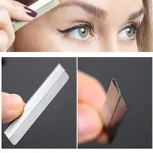 HOT 10pcs Dedicated Scraping Eyebrow Shaping Eyebrows Plucked Razor Blade Set