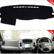 Dashmats автомобиль-Средства для укладки волос приборной панели крышки для Mitsubishi Pajero V75 V77 V73 V97 V93 sport Montero Shogun RHD