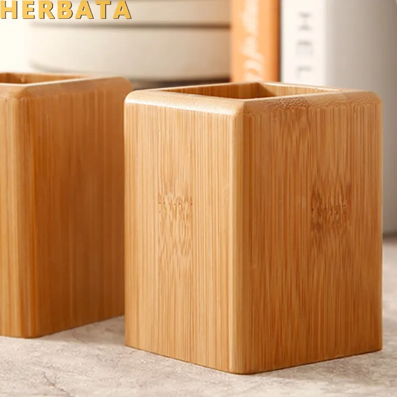 Многофункциональный креативный Настольный органайзер Bambo и Wood для карандашей