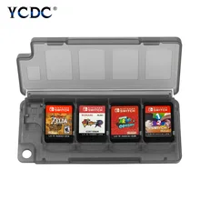 10 en 1 porte-carte mémoire carte de jeu mallette de rangement de protection boîte de couverture Cassette pour Nintendo Switch boîte de rangement de haute qualité(China)
