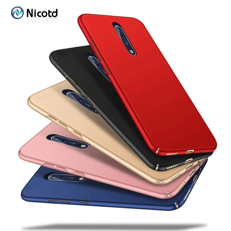 

Full Cover Hard Coque For Nokia 7 8 Plastic Matte Case For Nokia 6 5 3 7plus Back Cover Slim Fashion Phone Cases