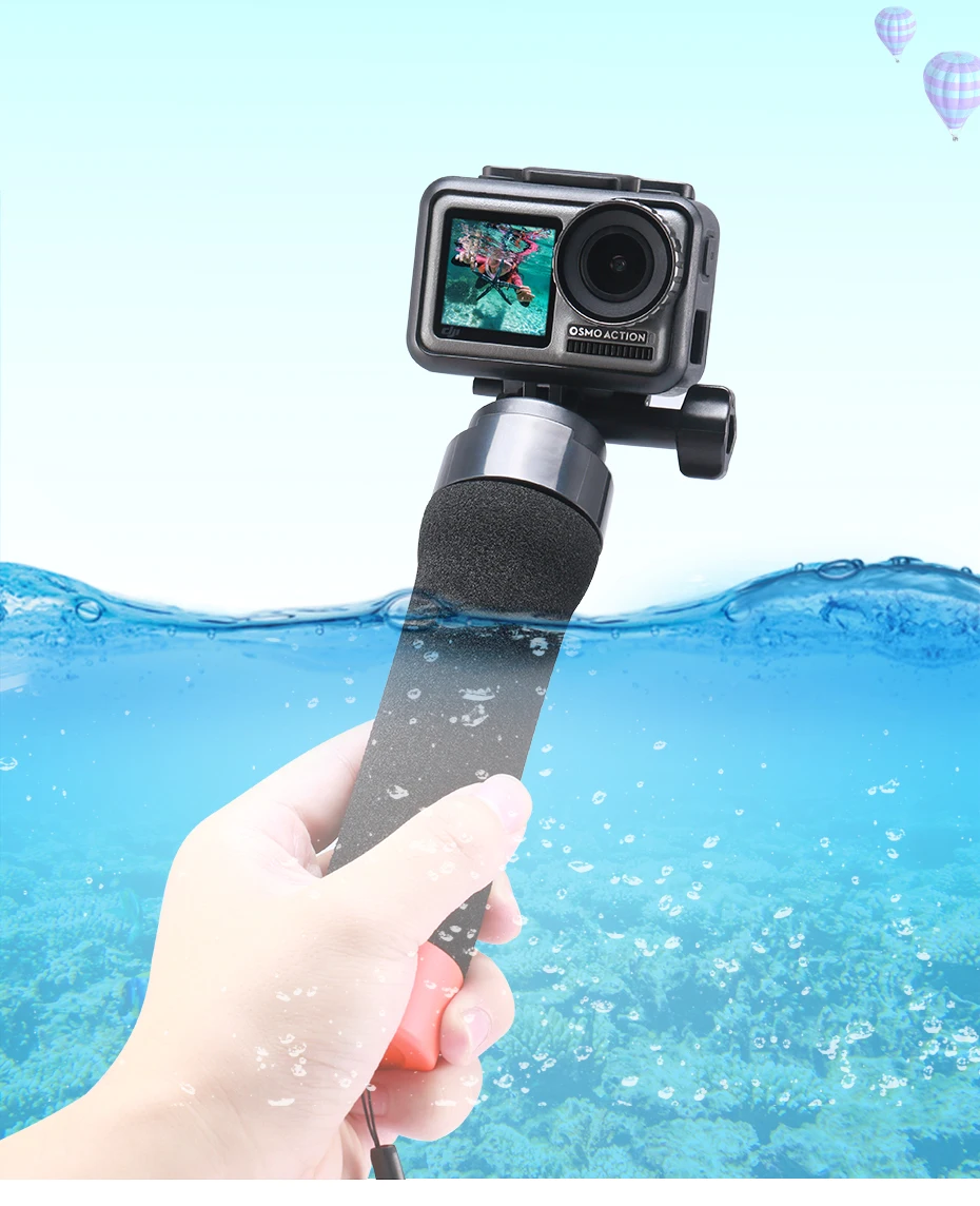 Ulanzi U-11Gopro Osmo Action Osmo карманная селфи палка плавающий монопод для Yi Sjcam eken аксессуары для экшн-камеры