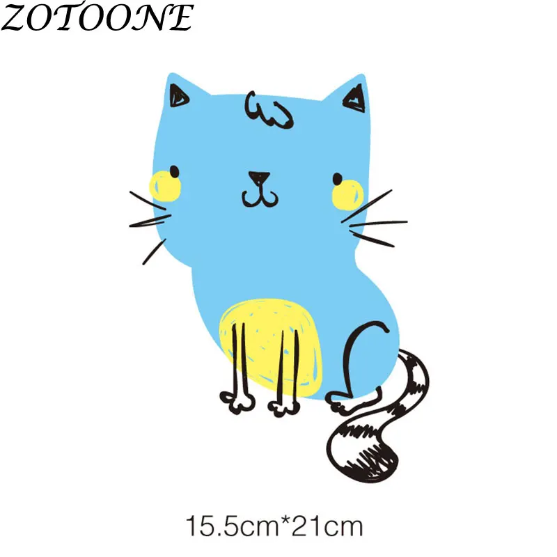Нашивки ZOTOONE Детские тактические с аппликацией в виде кота|Заплатки| |