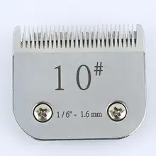 Высокое качество лезвие для стрижки домашних животных для Andis Oster A5 сталь Керамический Резак Conair 10# триммер для волос удаление бороды