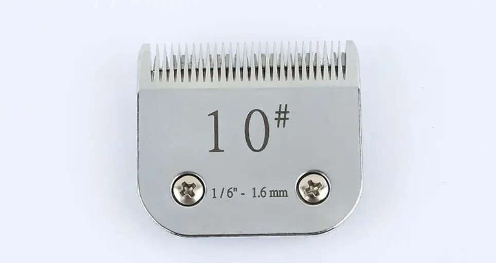 

High Quality Pet Clipper Blade For Andis Oster A5 Steel Ceramic Cutter Conair 10# Hair Trimmer Beard Removal