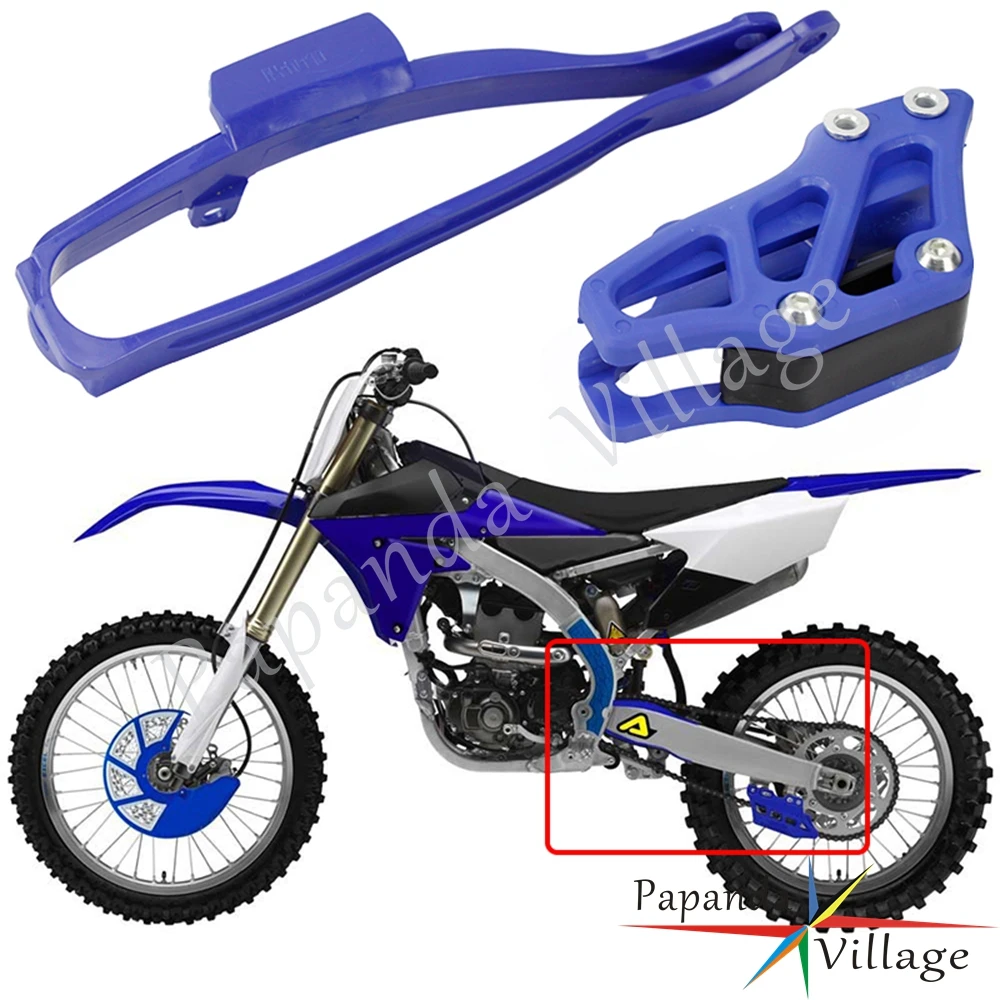 Маятник протектор цепи слайдер+ направляющая цепи для YAMAHA YZ125 YZ250 YZ250FX YZ450FX YZ250F YZ450F WR250F WR450F 2007