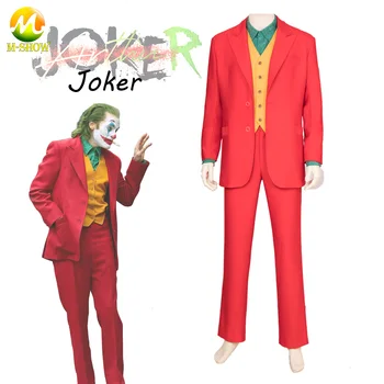 

Movie Joker Joaquin Phoenix Cosplay Costume Outfit Joker Costume For Men Halloween Carnival Full Set Suits Custom made