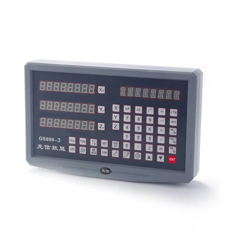 

DRO 2 Axis 3 Axis digital readout 0~3PCS 0~1000mm digital linear scale linear encode For Milling lathe boring grinder machine