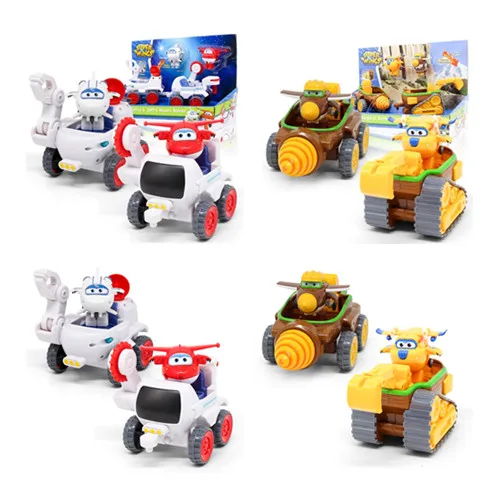 

Newest Transformation Super Wings Todd&Donnie Dig Rig Robot Action Figures Super Wing Deformation Astra&Jet Moon Rover Toys