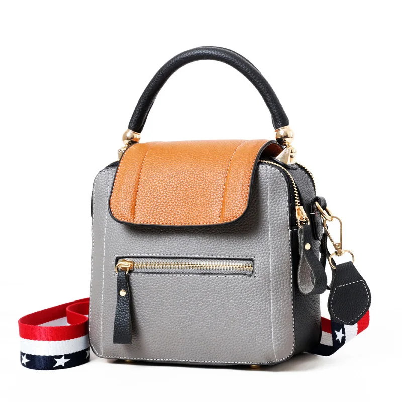 Women Fashion Leather Handbag Female Designer Simple Flap Messenger Bag Ladies Crossbody Shoulder Bags Bolsa Sac A Main SS7209 (5)