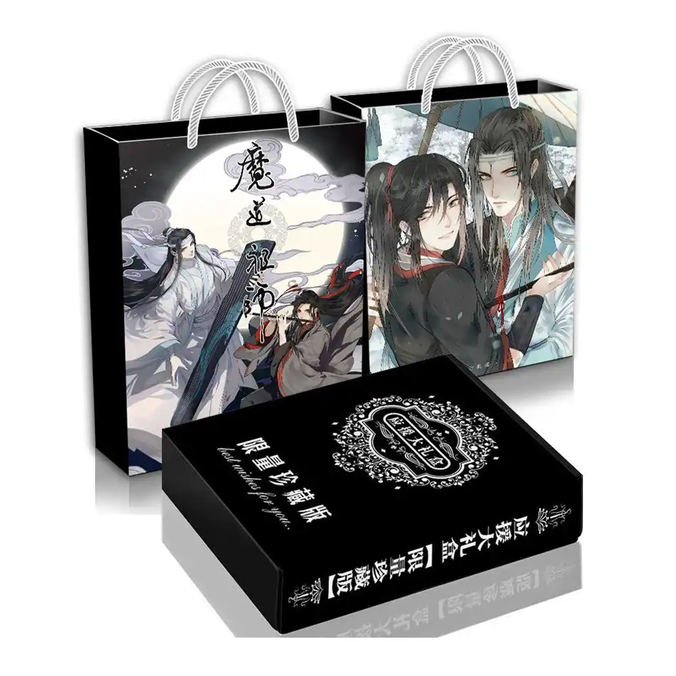 Anime Mo Dao Zu Shi Lan Wangji Wei Wuxian Picture Book Art Painting Album Gift